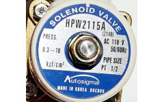 HPW2115A 0,3-10kgf/cm2 AC 110V 50/60Hz PT 1/2 Соленоидный клапан HPW2115A 0,3-10kgf/cm2 AC 110V 50/60Hz PT 1/2 Соленоидный клапан